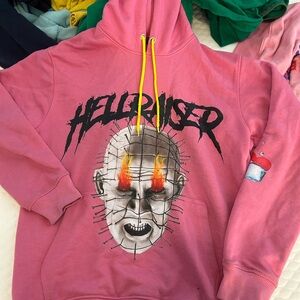 Pink Graphic Hoodie